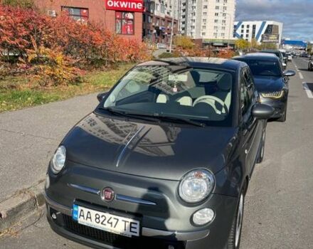 Сірий Фіат 500, об'ємом двигуна 1.24 л та пробігом 82 тис. км за 7500 $, фото 1 на Automoto.ua