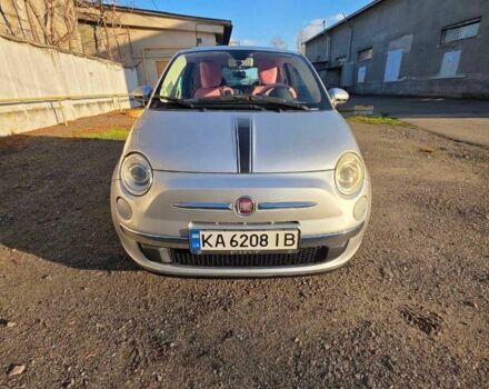 Серый Фиат 500, объемом двигателя 1.4 л и пробегом 130 тыс. км за 6500 $, фото 1 на Automoto.ua