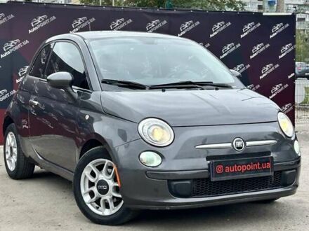 Серый Фиат 500, объемом двигателя 1.37 л и пробегом 192 тыс. км за 6900 $, фото 1 на Automoto.ua
