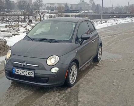 Серый Фиат 500, объемом двигателя 1.37 л и пробегом 192 тыс. км за 6600 $, фото 1 на Automoto.ua