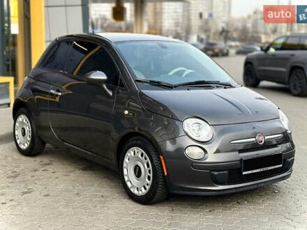 Серый Фиат 500, объемом двигателя 1.37 л и пробегом 87 тыс. км за 8000 $, фото 1 на Automoto.ua