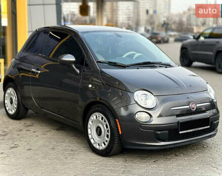 Серый Фиат 500, объемом двигателя 1.37 л и пробегом 87 тыс. км за 8000 $, фото 1 на Automoto.ua