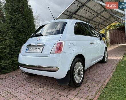 Фіат 500 2010 у Львові на Automoto.ua Синій Фіат 500, об'ємом двигуна 1.24 л та пробігом 106 тис. км за 6700 $, фото 7 на Automoto.ua