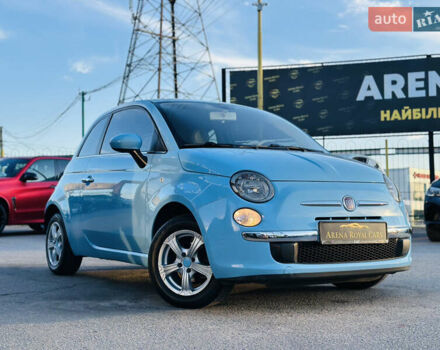 Синій Фіат 500, об'ємом двигуна 1.24 л та пробігом 77 тис. км за 8100 $, фото 2 на Automoto.ua