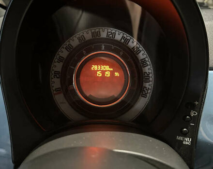 Синий Фиат 500, объемом двигателя 1.3 л и пробегом 283 тыс. км за 6999 $, фото 11 на Automoto.ua