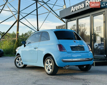 Синій Фіат 500, об'ємом двигуна 1.24 л та пробігом 77 тис. км за 8100 $, фото 3 на Automoto.ua