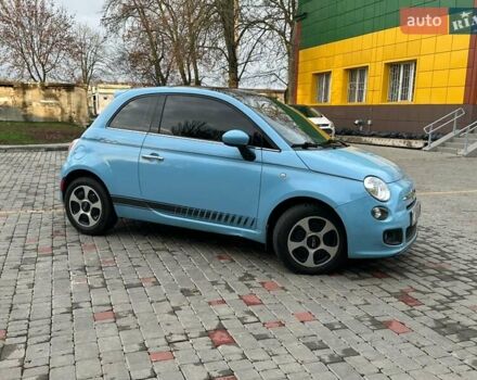 Синий Фиат 500, объемом двигателя 1.3 л и пробегом 283 тыс. км за 6999 $, фото 2 на Automoto.ua
