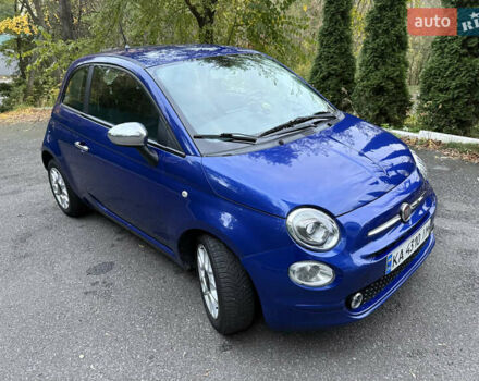 Синій Фіат 500, об'ємом двигуна 1.4 л та пробігом 198 тис. км за 7500 $, фото 1 на Automoto.ua