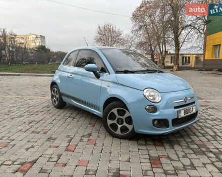 Синий Фиат 500, объемом двигателя 1.3 л и пробегом 283 тыс. км за 6999 $, фото 1 на Automoto.ua