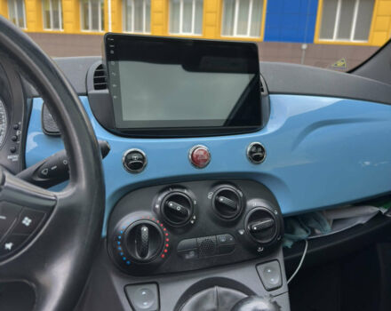 Синий Фиат 500, объемом двигателя 1.3 л и пробегом 285 тыс. км за 5000 $, фото 9 на Automoto.ua