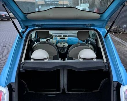 Синий Фиат 500, объемом двигателя 1.24 л и пробегом 188 тыс. км за 6300 $, фото 7 на Automoto.ua