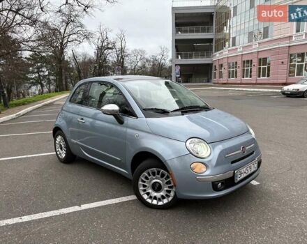 Синий Фиат 500, объемом двигателя 1.37 л и пробегом 257 тыс. км за 6200 $, фото 2 на Automoto.ua