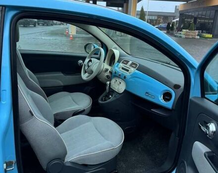 Синий Фиат 500, объемом двигателя 1.24 л и пробегом 188 тыс. км за 6300 $, фото 9 на Automoto.ua