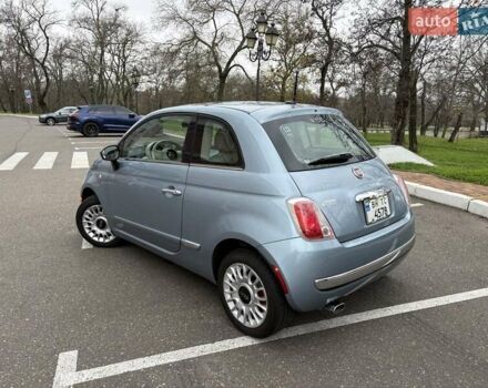 Синий Фиат 500, объемом двигателя 1.37 л и пробегом 257 тыс. км за 6200 $, фото 3 на Automoto.ua