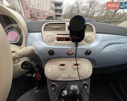 Синий Фиат 500, объемом двигателя 1.37 л и пробегом 257 тыс. км за 6200 $, фото 14 на Automoto.ua