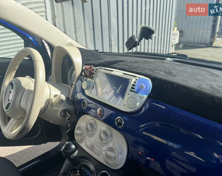 Синий Фиат 500, объемом двигателя 1.37 л и пробегом 125 тыс. км за 7500 $, фото 7 на Automoto.ua