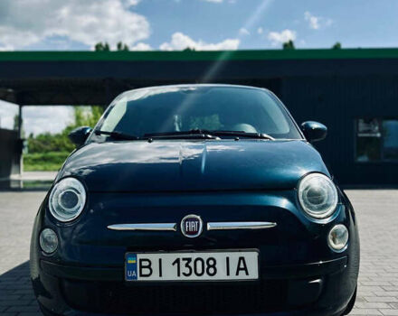 Синий Фиат 500, объемом двигателя 1.37 л и пробегом 87 тыс. км за 7600 $, фото 3 на Automoto.ua