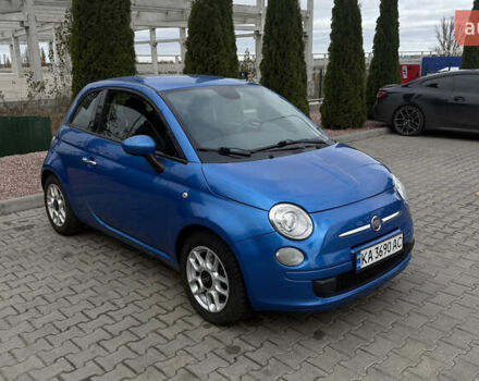 Синий Фиат 500, объемом двигателя 1.37 л и пробегом 125 тыс. км за 8500 $, фото 2 на Automoto.ua