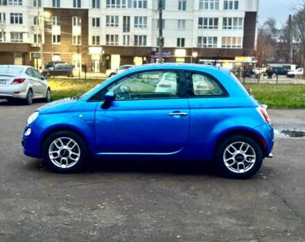 Синій Фіат 500, об'ємом двигуна 1.4 л та пробігом 125 тис. км за 6900 $, фото 1 на Automoto.ua