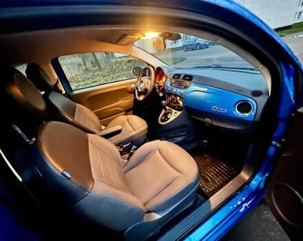 Синій Фіат 500, об'ємом двигуна 1.4 л та пробігом 125 тис. км за 6900 $, фото 14 на Automoto.ua