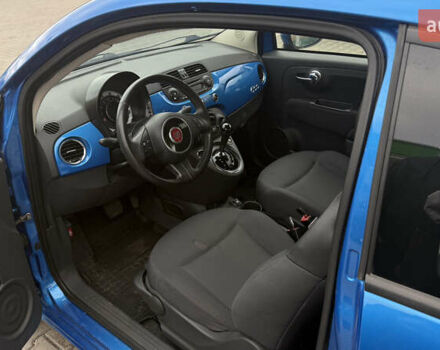 Синий Фиат 500, объемом двигателя 1.37 л и пробегом 125 тыс. км за 8500 $, фото 5 на Automoto.ua
