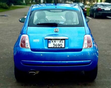 Синій Фіат 500, об'ємом двигуна 1.4 л та пробігом 125 тис. км за 6850 $, фото 3 на Automoto.ua