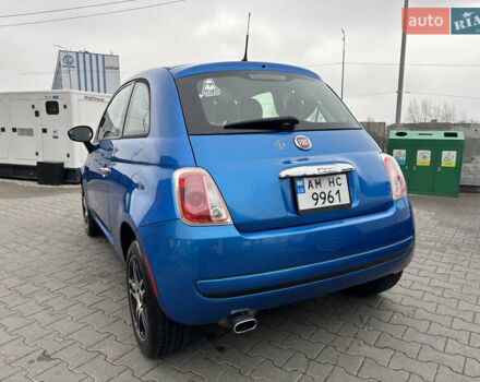 Синій Фіат 500, об'ємом двигуна 1.37 л та пробігом 212 тис. км за 6700 $, фото 6 на Automoto.ua