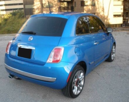 Синий Фиат 500, объемом двигателя 1.4 л и пробегом 79 тыс. км за 5500 $, фото 5 на Automoto.ua