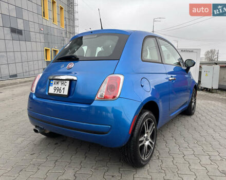 Синій Фіат 500, об'ємом двигуна 1.37 л та пробігом 212 тис. км за 6700 $, фото 4 на Automoto.ua