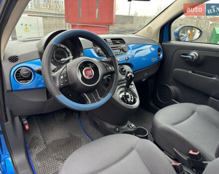 Синій Фіат 500, об'ємом двигуна 1.37 л та пробігом 212 тис. км за 6700 $, фото 11 на Automoto.ua