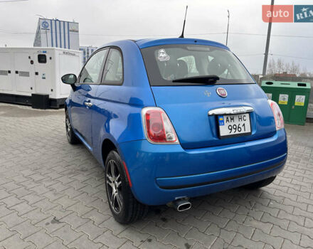 Синій Фіат 500, об'ємом двигуна 1.37 л та пробігом 212 тис. км за 6700 $, фото 15 на Automoto.ua