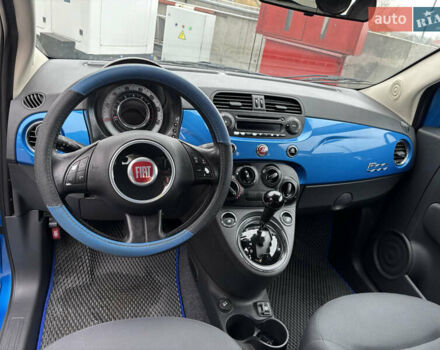 Синій Фіат 500, об'ємом двигуна 1.37 л та пробігом 212 тис. км за 6700 $, фото 12 на Automoto.ua