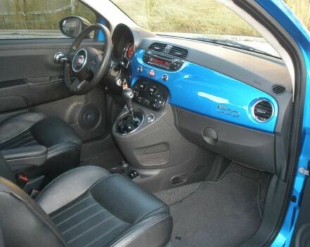 Синий Фиат 500, объемом двигателя 1.4 л и пробегом 79 тыс. км за 5500 $, фото 6 на Automoto.ua