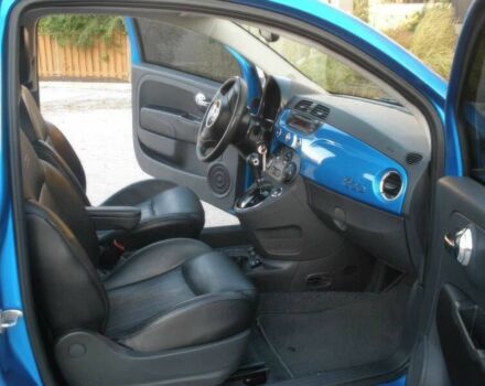 Синий Фиат 500, объемом двигателя 1.4 л и пробегом 79 тыс. км за 5500 $, фото 7 на Automoto.ua