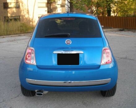 Синий Фиат 500, объемом двигателя 1.4 л и пробегом 79 тыс. км за 5500 $, фото 4 на Automoto.ua
