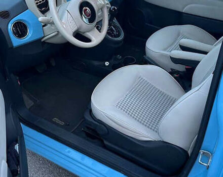 Синий Фиат 500, объемом двигателя 1.37 л и пробегом 105 тыс. км за 6500 $, фото 2 на Automoto.ua