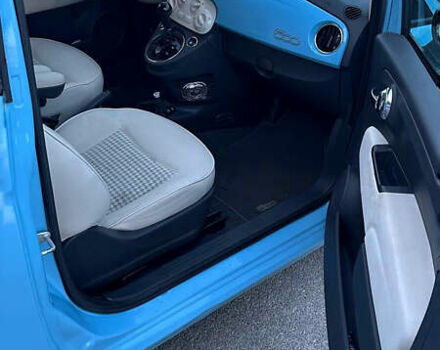 Синий Фиат 500, объемом двигателя 1.37 л и пробегом 105 тыс. км за 6500 $, фото 4 на Automoto.ua