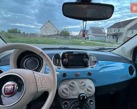 Синий Фиат 500, объемом двигателя 1.37 л и пробегом 105 тыс. км за 6500 $, фото 3 на Automoto.ua