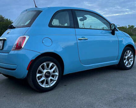 Синий Фиат 500, объемом двигателя 1.37 л и пробегом 105 тыс. км за 6500 $, фото 6 на Automoto.ua