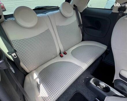 Синий Фиат 500, объемом двигателя 1.4 л и пробегом 21 тыс. км за 10990 $, фото 12 на Automoto.ua