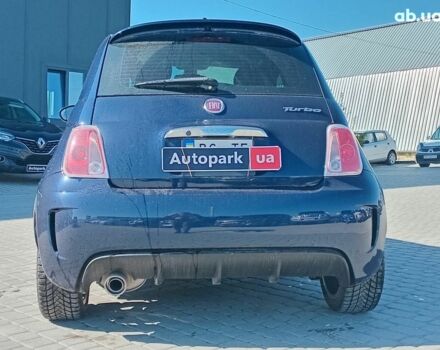 Синий Фиат 500, объемом двигателя 1.4 л и пробегом 21 тыс. км за 10990 $, фото 5 на Automoto.ua