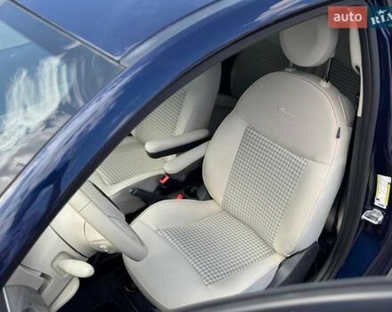 Синий Фиат 500, объемом двигателя 1.4 л и пробегом 21 тыс. км за 10990 $, фото 16 на Automoto.ua