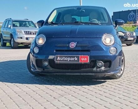 Синий Фиат 500, объемом двигателя 1.4 л и пробегом 21 тыс. км за 10990 $, фото 3 на Automoto.ua
