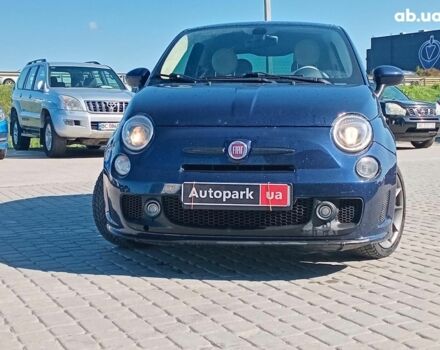 Синий Фиат 500, объемом двигателя 1.4 л и пробегом 21 тыс. км за 10990 $, фото 1 на Automoto.ua