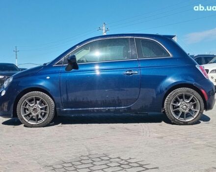 Синий Фиат 500, объемом двигателя 1.4 л и пробегом 21 тыс. км за 10990 $, фото 6 на Automoto.ua