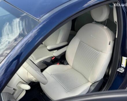 Синий Фиат 500, объемом двигателя 1.4 л и пробегом 21 тыс. км за 10990 $, фото 16 на Automoto.ua