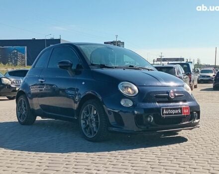 Синий Фиат 500, объемом двигателя 1.4 л и пробегом 21 тыс. км за 10990 $, фото 7 на Automoto.ua