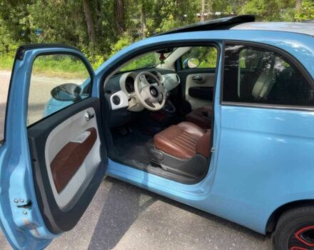 Синій Фіат 500, об'ємом двигуна 1.4 л та пробігом 38 тис. км за 7000 $, фото 9 на Automoto.ua