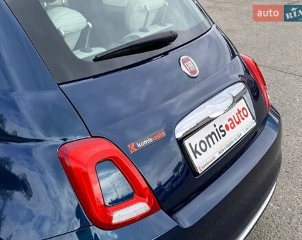 Синій Фіат 500, об'ємом двигуна 1.24 л та пробігом 38 тис. км за 12999 $, фото 13 на Automoto.ua