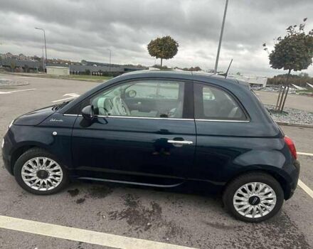 Синий Фиат 500, объемом двигателя 0.9 л и пробегом 33 тыс. км за 9216 $, фото 4 на Automoto.ua